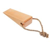 Anneome Tope Puerta Madera de Madera Maciza Diseño Triangular para Uso Hogar, Bloqueador Seguro Que Previene Cierres Accidentales y Sujeta Puertas Fácilmente
