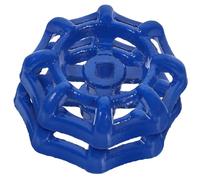 Anneome Válvula de 2 Fundido de Compuerta Azul Manija de Acero de Resistente Ligera Estructura Razonable, Paquete Piezas para Grifos y para Válvulas de Paro