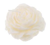Anneome Vela Aromática Forma de Peonía Blanca sin Humo Decorativa para Ambientes Festivos y Relajación para Uso Decoración de Hogar