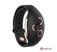 ANNE'S DESIRE Panty Pleasure Tecnología WatchMe Negro Y Dorado - Diseño Ergonómico Con Control Avanzado Para Placer Personalizado