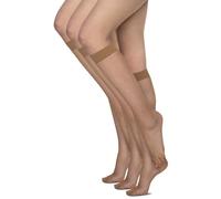 Annes styling Calcetines de red hasta la rodilla para mujer, estilo de rejilla, calcetines básicos debajo de la rodilla