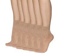 Annes styling Cloe 40 - Calcetines por encima del tobillo para mujer, microfibra opaca 40 DEN, acabado mate, parte superior cómoda, talla única, calcetines clásicos casuales de oficina para mujer Cloe