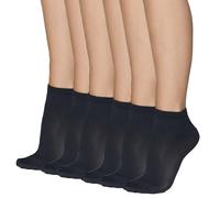 Annes styling Cloe 40 - Calcetines por encima del tobillo para mujer, microfibra opaca 40 DEN, acabado mate, parte superior cómoda, talla única, calcetines clásicos casuales de oficina para mujer Cloe