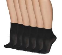 Annes styling Cloe 40 - Calcetines por encima del tobillo para mujer, microfibra opaca 40 DEN, acabado mate, parte superior cómoda, talla única, calcetines clásicos casuales de oficina para mujer Cloe