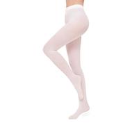 Annes styling Medias Mujer Faja Reductora Mujer Adelgazante Medias Blancas Mujer Pantis Elegantes de Microfibra Suave y Opacas 40 Den Cómodas Resistentes y Transpirables Blanco Talla XL