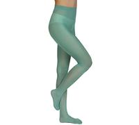 Annes styling Medias Mujer Faja Reductora Mujer Adelgazante Medias Verde Claro Mujer Pantis Elegantes de Microfibra Suave y Opacas 40 Den Cómodas Resistentes y Transpirables Verde Claro Talla L