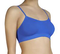 Annes styling Sujetador invisible sin costuras para mujer, sin aros, segunda piel, sujeción superior, ajuste cómodo, sin acolchado, L-XL