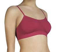 Annes styling Sujetador invisible sin costuras para mujer, sin aros, soporte superior para segunda piel, ajuste cómodo, sin relleno, S-M