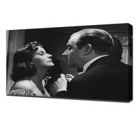 Annex Garbo Greta Ninotchka 05 - Impresión sobre lienzo sobre marco de madera, imagen perfecta para decoración de pared