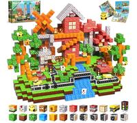 Annexfun Bloques de construcción magnéticos, 150 unidades, bloques de construcción magnéticos, aventura en la vida urbana con carreteras, semáforos y abejas, juguetes educativos a partir de 4 años