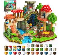 Annexfun Bloques Magneticos Construccion Niños 200 Piezas - Aventura Subterránea y Búsqueda del Tesoro para Niños, Juguete Educativo de Exploración Continua para Edades 4-12 Años