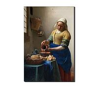 Annick Goutal La Lechera De Jan Vermeer Lienzo Cuadros Famosos Reproducción De Arte Fino Impresa En Lienzo Arte De Pared Ilustraciones para Decoraciones para El Hogar (40_x_60_cm)