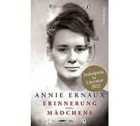 Annie Ernaux So Erinnerung eines Mädchens: Nobelpreis für Literatu (Tapa blanda)