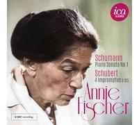 Annie Fischer - Schumann : Sonate pour Piano N° 1-Schubert : 4 Impromptus d. 935