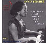 Annie Fischer Vol. 1: Piano Concertos by Mozart, Beethoven, Chopin, Liszt & Schumann. Live Performances
