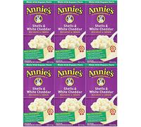 Annie'S 112941 - Macarrones y queso cheddar blanco de 6 onzas