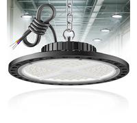 ANNIFUNLY 100W UFO LED Lámpara de Alta Bahía 15000LM Focos Led UFO Interior Techo 6500K Blanco Frío Naves Industriales LED IP65 Impermeable Iluminación Comercial Para Garaje Fábrica Taller