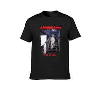Annihilator Alice In Hell 1989 Unisex 100% Cotton Short-Sleeve T-Shirts Black S