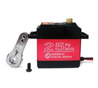 ANNIMOS 25KG Servo Digital Full Metal Gear Alto par Impermeable para RC Car Tractor Robot Ángulo de Control 270 °