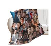 AnNingBo Jacob Elordi - Manta súper suave de franela sedosa ligera para sofá, manta de cama para uso en todas las estaciones, 50 x 60 pulgadas, estilo