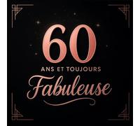Anniversaire 60 Ans Femme - Livre d’Or Rose Gold Fabuleuse