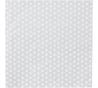 Anniversary House Tiflair - Servilletas para almuerzo (3 capas, diseño de lunares, color plateado