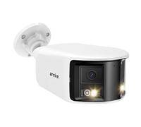 ANNKE 4K 8MP UHD Dual Objetivo PoE Cámara de Vigilancia Exterior con Vista panorámica de 180°, Detección de Personas/Vehículos/Animales, Grabación 24/7, IP67, Interior y Exterior