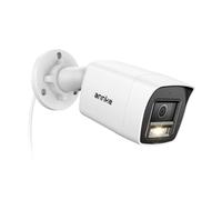 ANNKE Cámara de Vigilancia PoE Exterior 4K 8MP, Visión Nocturna en Color | Detección de personas y vehículos, 3 modos nocturnos, Audio, IP67, H.265+, microSD 512 GB, Objetivo 4 mm