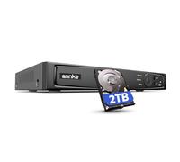 ANNKE Sistema de vigilancia NVR PoE de 16 canales, 12 MP, grabadora de videovigilancia para el hogar, interior y exterior, seguridad compatible con cámaras IP HD de 12 MP/4K/5MP/4MP, grabación de