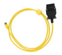 Annlpoy 1pcs Enet Rj45 Cable ethernet Connector Tools to OBD,Herramientas de conexión de diagnóstico de programación de codificación de Cable de Interfaz, ICOM ISTA + Bootmod3 Bimmercode Serie F OBD2