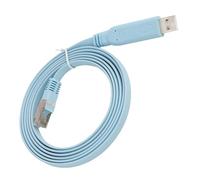 Annlpoy 1pcs USB a RJ45 Cable para 1.8m cable de consola usb rj45,Cable RS232 de Alta Velocidad, Compatible con Routers, Switches y Servidores, Soporta Windows, MAC OS, Linux