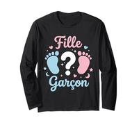 Annonce grossese Sexe Bebe Baby Shower fille ou Garcon Manga Larga