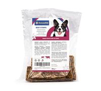 AnnonPet® Tiras de Carne de Vacuno Snack para Perros - Rico en proteínas - 100% Natural - Snack Ideal para Entrenamiento y barfing - Masticativos para Perros - Paquete de 100 Gramos
