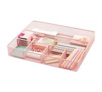 Annova Bandeja organizadora de cajones de escritorio para organización de oficina, malla de metal, accesorios y suministros de oficina