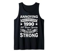 Annoying Each Other Since 1990 Cute Year Wedding Anniversary Camiseta sin Mangas
