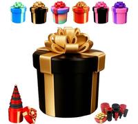 Annoying Nested Screw Gift Box,10 Layer Reusable Prank Gift Boxes,3D Printed Nested Gag Gifts Wrapping Box,for Birthday,Christmas & Fun Party Game (Gold)