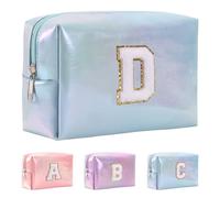 Anntry Bolsa de Cosméticos de Gran Capacidad, Bolsa de Maquillaje de PU de Primera Calidad,Bolsa de Lavado Multifuncional y Portátil,Regalo Ideal para Adolescentes, niñas, Mujeres, Amigas y mamás