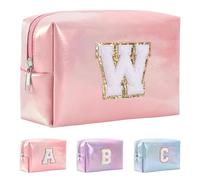 Anntry Bolsa de Cosméticos de Gran Capacidad, Bolsa de Maquillaje de PU de Primera Calidad,Bolsa de Lavado Multifuncional y Portátil,Regalo Ideal para Adolescentes, niñas, Mujeres, Amigas y mamás