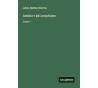 Annuaire philosophique: Tome 7