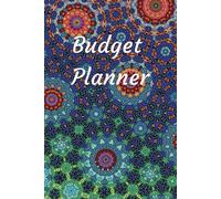 Annual & Monthly Budget Planner 6x9 with Expense Tracker Notebook. Monthly Budget Journal with Goals and notes, Blue: Help you to manage your personal Finances