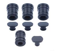 Annular Buffer AV Mount Set para motosierra 029 025 039 MS210 MS230 MS250 MS290 MS390 piezas de repuesto con 3 amortiguadores grandes y 1 pequeño amortiguador y tapa