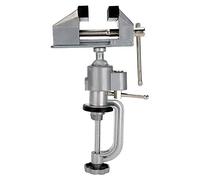 Annurssy Table Vise Bench Vise 360 grados de aleación de aluminio Mini Vise ajustable con abrazadera para banco de trabajo