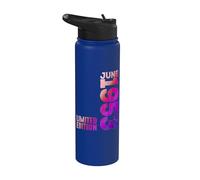 Año 1953 Mes De Junio 1953 Retro 1953 Vintage 1953 Stainless Steel Insulated Water Bottle