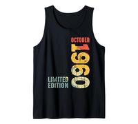 Año 1960 Octubre 1960 Retro 1960 Vintage 1960 Desde 1960 Camiseta sin Mangas