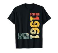 Año 1961 Octubre 1961 Retro 1961 Vintage 1961 Desde 1961 Camiseta
