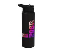 Año 1982 Mes De Julio 1982 Retro 1982 Vintage 1982 Stainless Steel Insulated Water Bottle