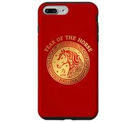Año Chino del Caballo 2026 Jinete Amor por los Caballos Carcasa para iPhone 7 Plus/8 Plus