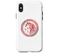 Año Chino del Caballo 2026 Jinete Amor por los Caballos Carcasa para iPhone X/XS