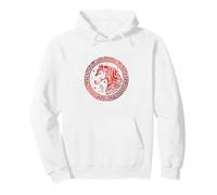 Año Chino del Caballo 2026 Jinete Amor por los Caballos Sudadera con Capucha