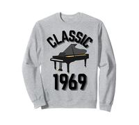 Año Clásico 1969 con Piano de Cola. Sudadera